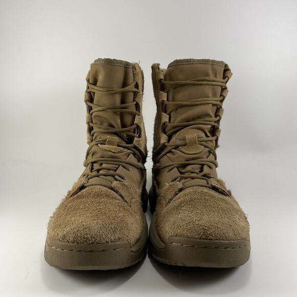 Nike SFB Field Tan Leather Tactical Boot Men Size 6 Coyote AQ1202-900 Combat - Picture 3 of 11